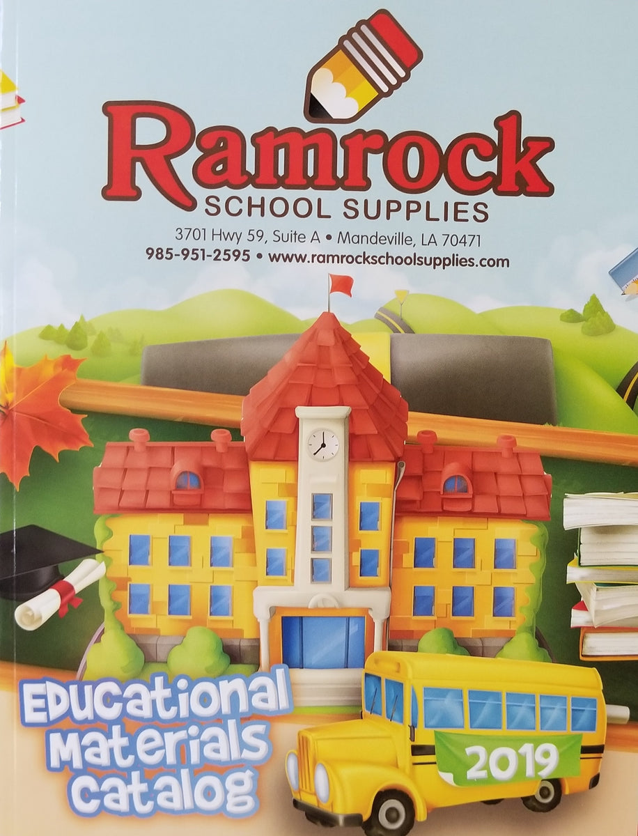 2019 Educational Materials Catalog Ramrock School & Office Supplies