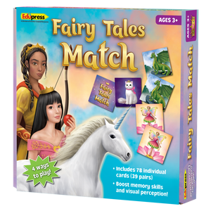 Teacher Created Resources Fairy Tales Match Game (TCR 63282)