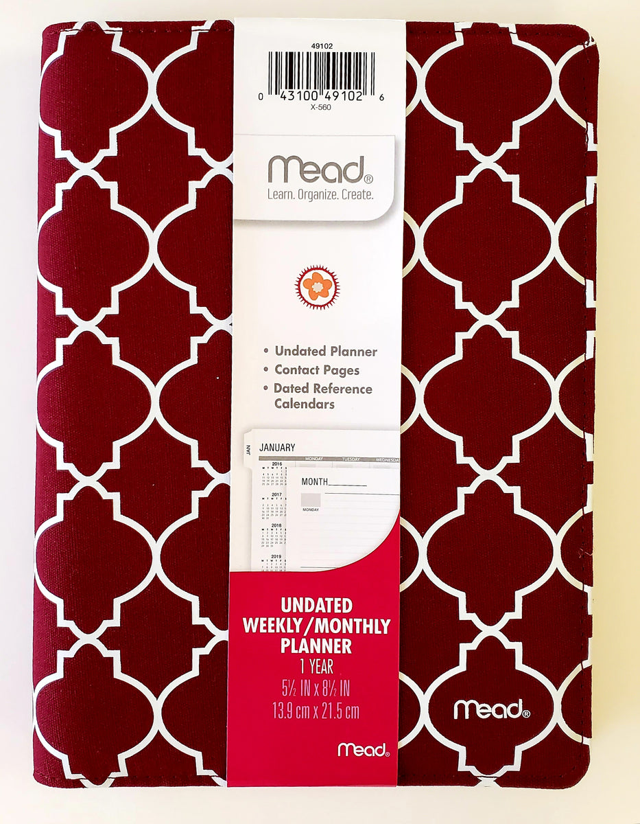 Mead Weekly Monthly Planner 2024 Shop Vintage factoryeye