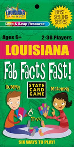 Louisiana Fab Facts Fast Card Game (Louisiana Experience)