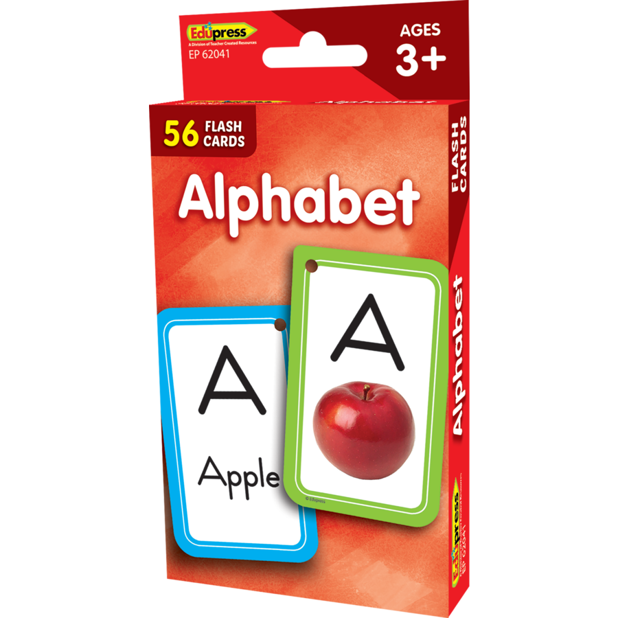 Edupress Alphabet ABC's Flash Cards, 56 Cards (EP 62041) – Ramrock