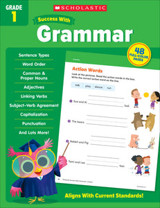 Scholastic Success With Grammar: Grade 1 Activity Book (SC735520)