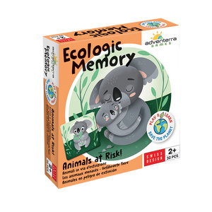 Adventerra Ecologic Memory Game Animals at Risk!, Ages 2+