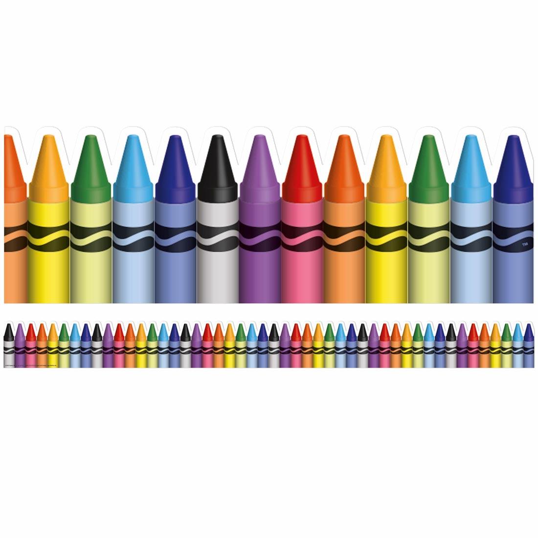 Crayola Crayons Extra Wide Deco Trim , 37 Feet