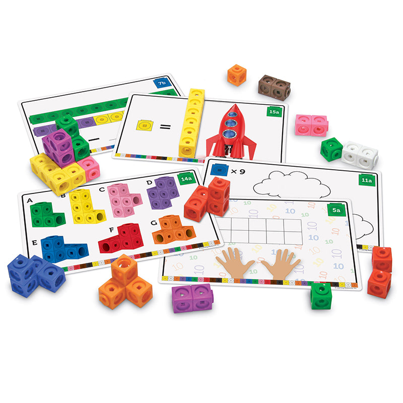 Learning Resources MathLink Snap Cubes Early Math Activity Set (LER4286)