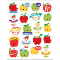 Eureka Apple Scented Stickers, Pack of 80 (EU 650947)