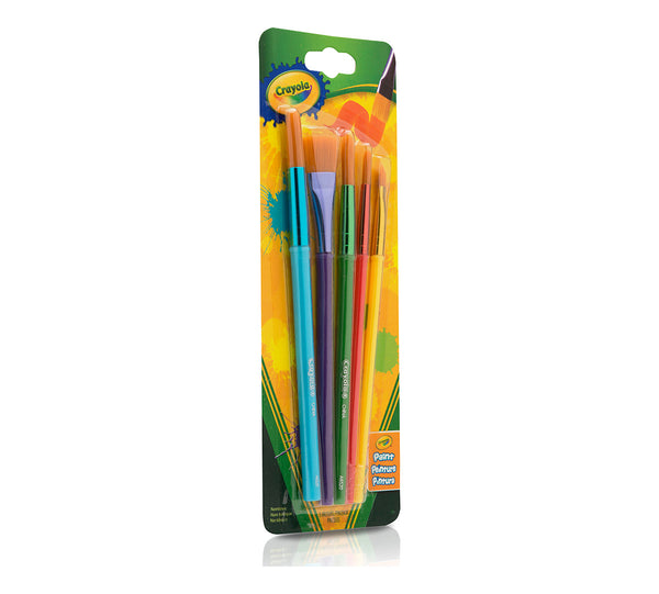 Crayola Arts & Crafts Brushes, 5 Count (BIN 05-3506)