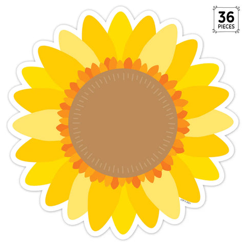 Creative Teaching Press Sunflower 6" Designer Cut-Out (CTP 10594)