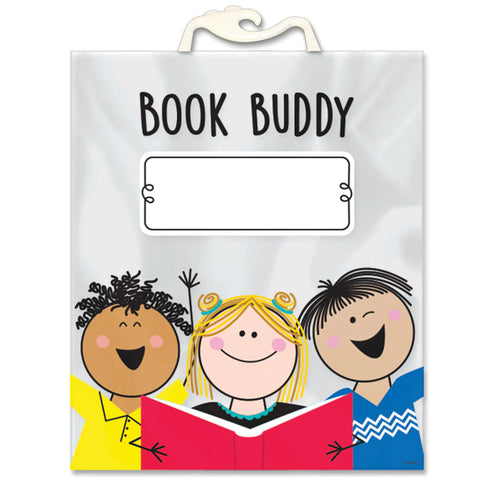 Creative Teaching Stick Kid Friends Book Buddy Bags (CTP 10837)