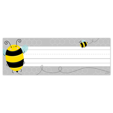 Creative Teaching Busy Bees Name Plates, 9 1/4" x 3 1/4" (CTP 10900)