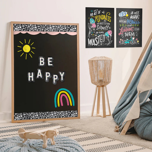 Creative Teaching Press Chalk It Up! Chalk Stars EZ Border (CTP 10910)