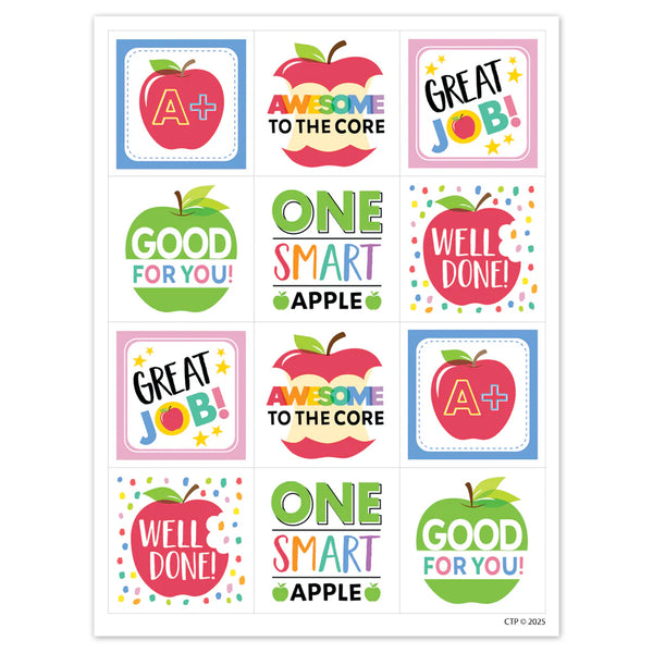 Creative Teaching Press Apple Time Apple Reward Stickers (CTP 11020)