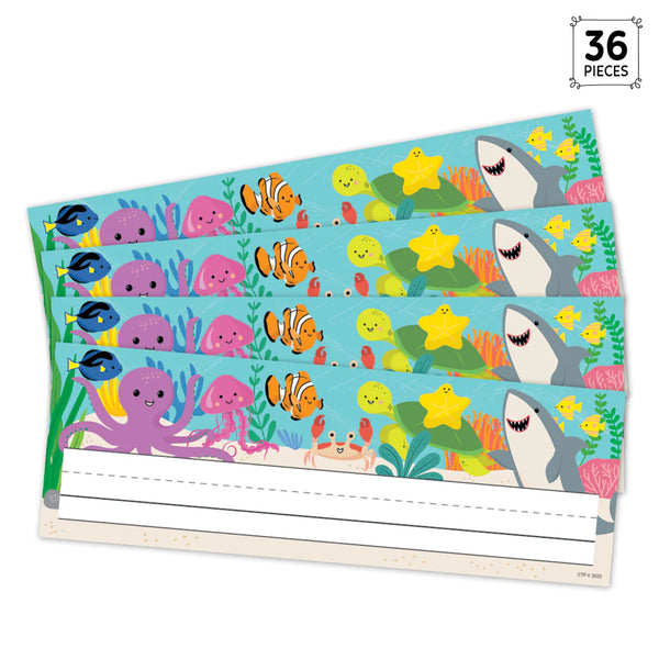 Creative Teaching Press Sea Friends Name Plates (CTP 11028)