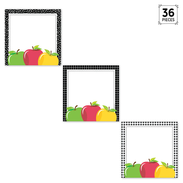 Creative Teaching Press Apple Time Apple Cards 6" Designer Cut-Outs (CTP 11054)