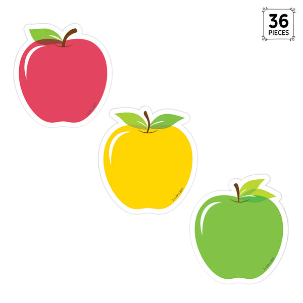 Creative Teaching Press Apple Time Apples 3" Designer Cut-Outs (CTP 11059)