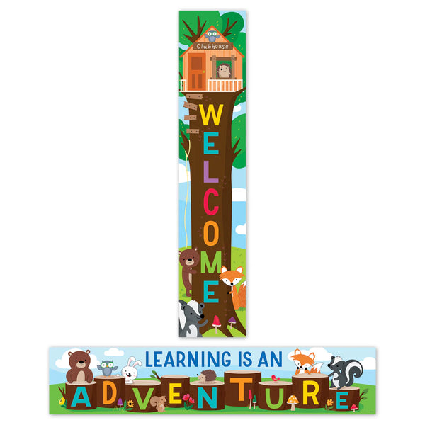 Creative Teaching Press Woodland Friends Welcome Banner (CTP 11094)