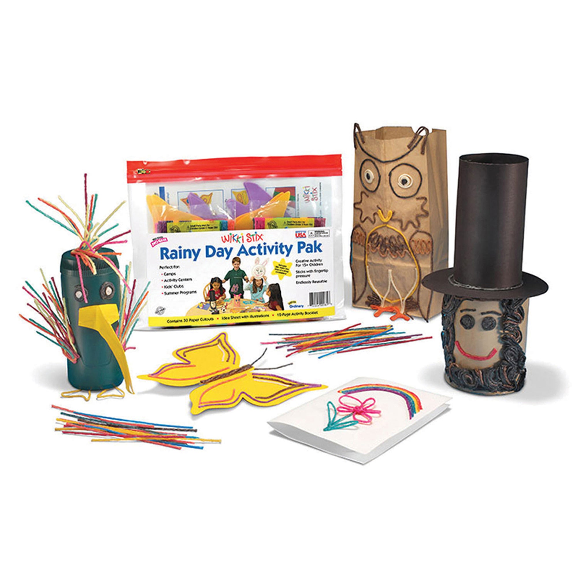 Wikki Stix On Rocks Wikki Stix Rainy Day Activity Pak Kit!! – Ramrock School & Office Supplies