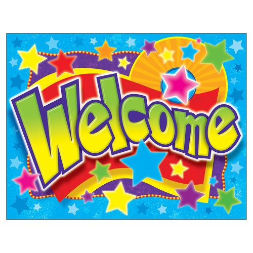 Trend Welcome Stars Learning Chart (T 38334)