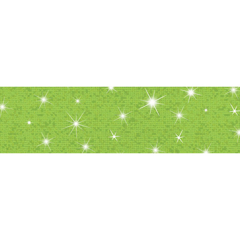 Trend Enterprises Bolder Borders, Lime Sparkle (T 85435)