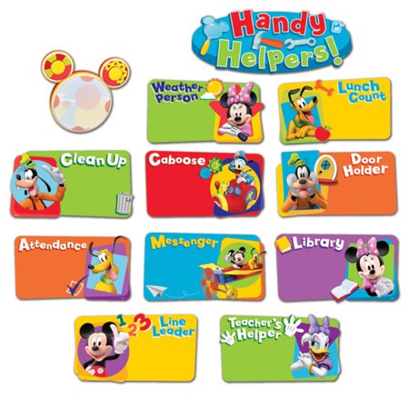 Eureka Mickey Mouse Clubhouse Handy Helpers Mini Bulletin Board Set (EU 847100)