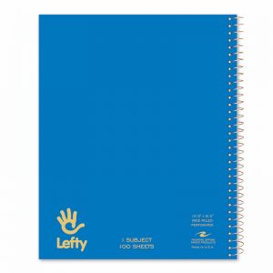 Left-Handed Notebooks 1SUB 10 1/2 x 8 1/2 (RS 13505)