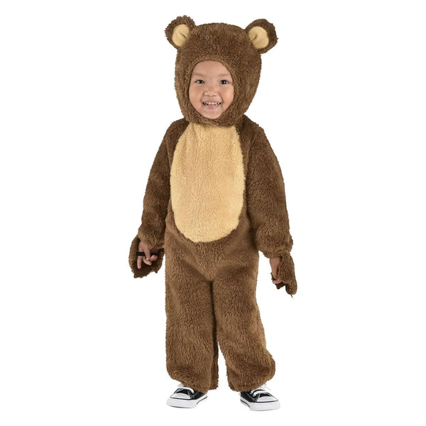 Amscan Cuddly Teddy Bear Infant Costume, 3-6 Months (8409427)