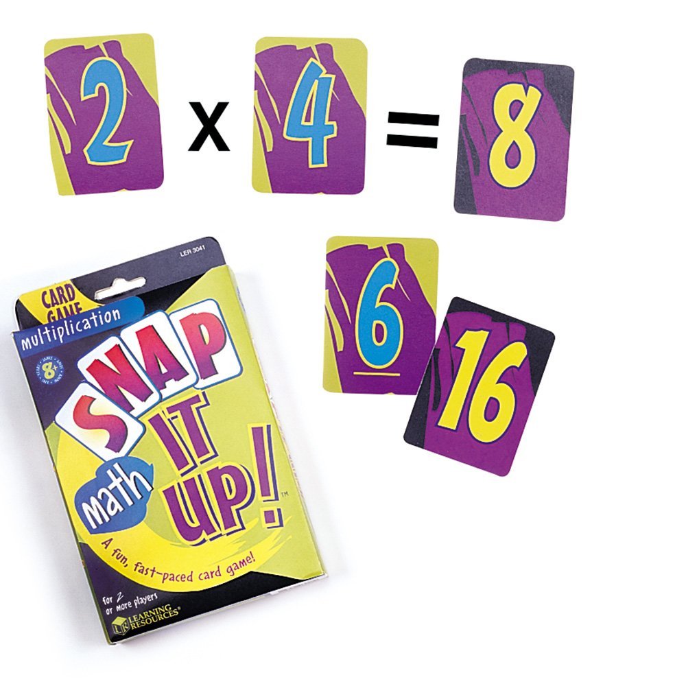 Learning Resources Multiplication Snap It Up! Card Game (LER 3041)