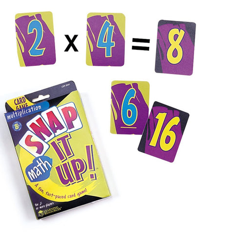 Learning Resources Multiplication Snap It Up! Card Game (LER 3041)