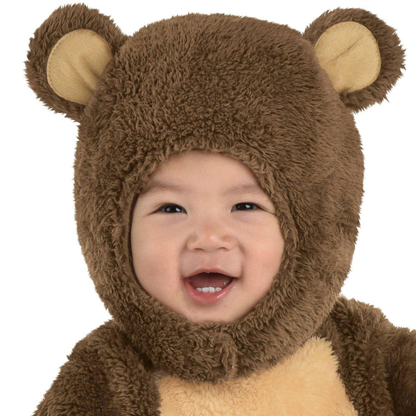 Amscan Cuddly Teddy Bear Infant Costume, 3-6 Months (8409427)