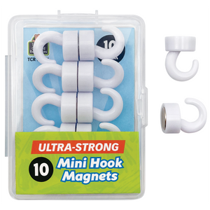 Teacher Created Resources Mini Hook Magnets, Pack of 10 (TCR 21036)