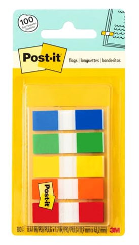 Post-It Flags in Portable Dispenser, 100 Flags (683-5CF)