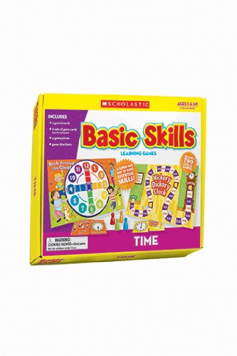 Scholastic Teachers Friend Basic Skills Board Game, Time (TF 7508)