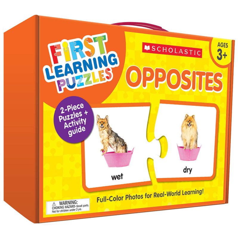 Scholastic First Learning Puzzles, Opposites (SC 863055)