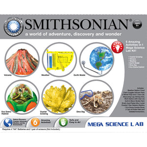 Smithsonian® Mega Science Lab Ages 8+ (SMTH 49009) – Ramrock School ...