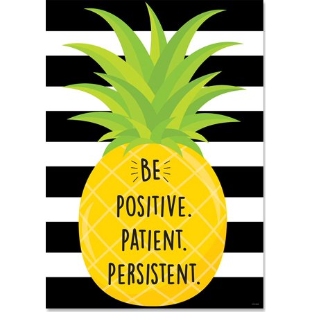 Creative Teaching Press Be Positive. Patient. Persistent. Poster (CTP 10244)