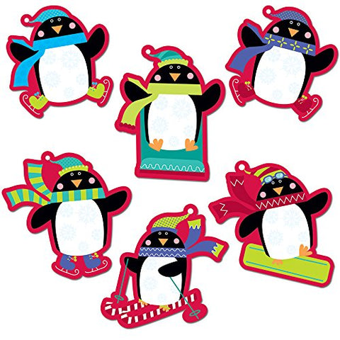 Creative Teaching Press Playful Penguins Jumbo Cut Outs (CTP 7025)
