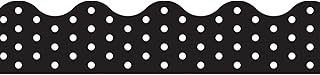 Trend Enterprises Terrific Trimmers, Black Polka Dots (T 92671)