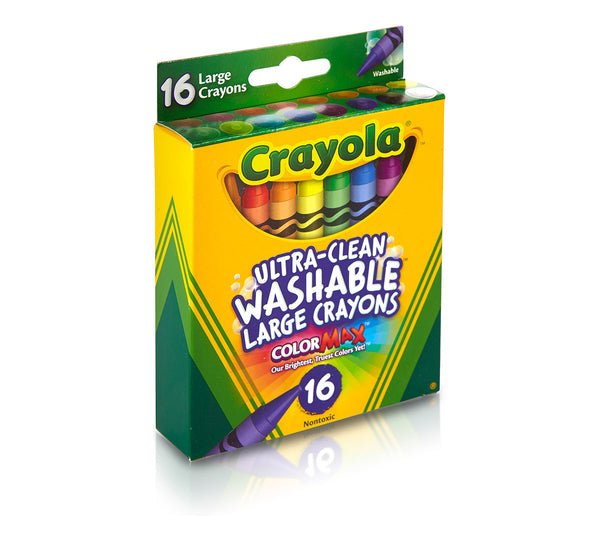 Crayola Kid's First Large Washable Crayons 16 ct. (BIN 52-3281)