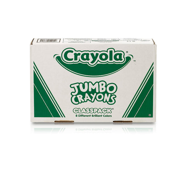 Crayola Jumbo Crayons, 200 Count, 8 Colors (BIN 52-8389)