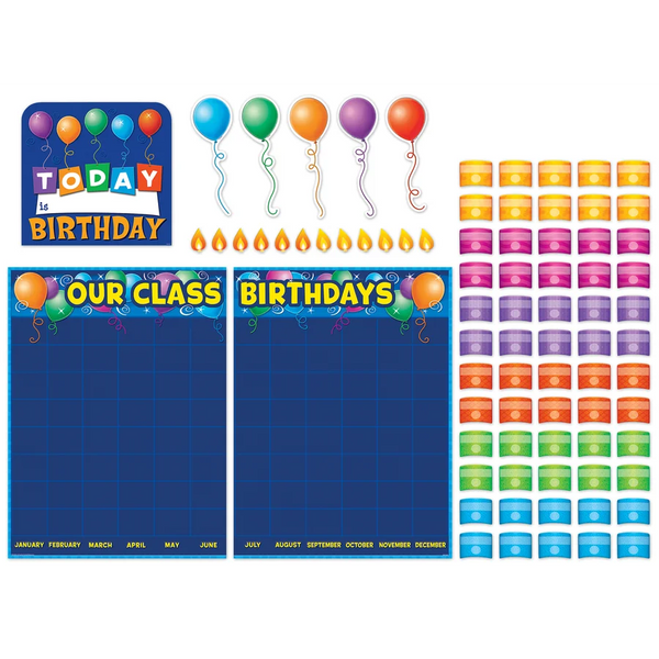 Teacher Created Resources Birthday Graph Bulletin Board Display Set (TCR 5335)