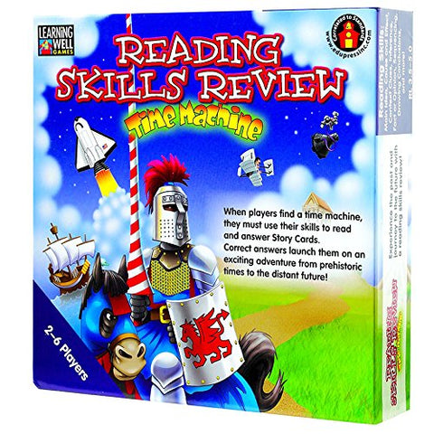 Edupress Learning Well Reading Skills Review Time Capsule Board Game (EDU 1051)