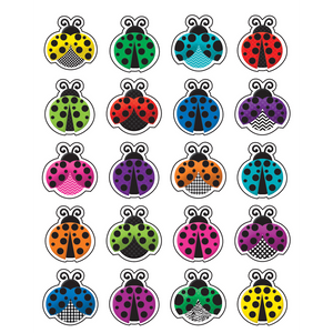 Teacher Created Colorful Ladybugs Stickers Pack of 120 (TCR 5462)