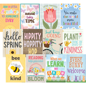Teacher Created Spring Small Poster Pack (TCR 6111)