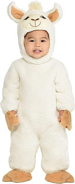 Amscan Lovable Llama Costume, Infant 6-12 Months (8406670)
