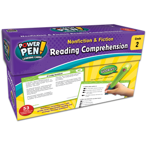 Teacher Created Power Pen Learning Cards READING COMPREHENSION GRADE 2 (6184)