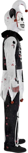 Amscan Menacing Jester Costume, Child Medium 8-10 (8409652)