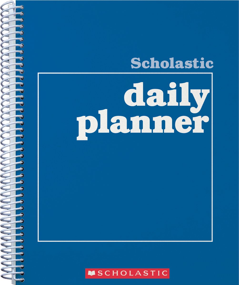 Scholastic Daily Planner Spiral Bound, 88 Pages (SC 49067)