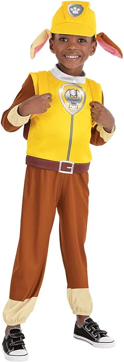 Amscan PAW Patrol Rubble Costume, Toddler 2 (8410567)