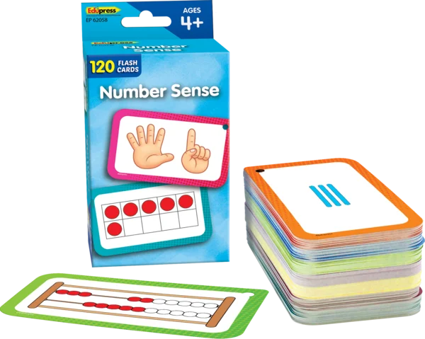 Teacher Created Resources Number Sense Flash Cards (TCR 62058)