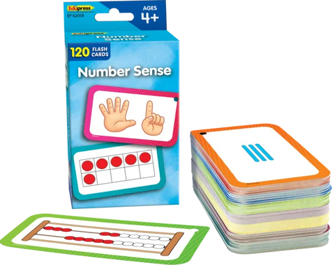 Teacher Created Resources Number Sense Flash Cards (TCR 62058)